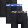 Boxerky, trenky, slipy, tanga Nike boxer brief 3pk 0000KE1225-859 černá
