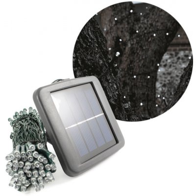 Solar Solární LED řetězCentre Elan SS9943 100 LED 10m studená bílá – Hledejceny.cz