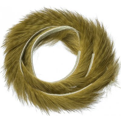 Hends Proužky Králičí Kůže Zonker Strips Rabbit 4 mm Olive – Hledejceny.cz