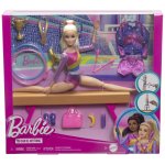 Mattel Barbie Kariéra Osvěžující gymnastická hrací sada Panenka – Zboží Dáma