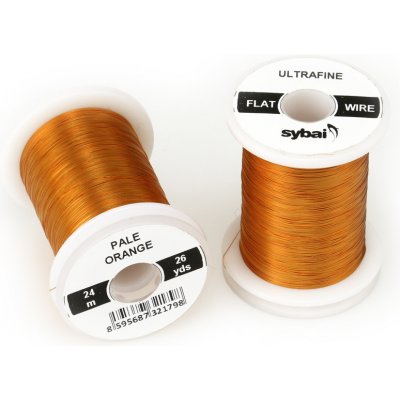 Sybai Drátek Flat Colour Wire Ultrafine Pale Orange – Hledejceny.cz