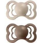 Bibs Supreme silikon Vanilla dark oak 2 ks – Sleviste.cz