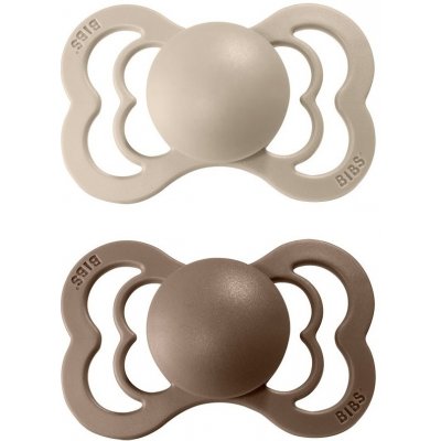 Bibs Supreme silikon Vanilla dark oak 2 ks – Sleviste.cz