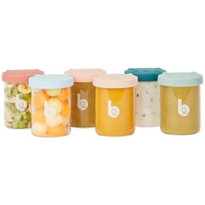 Babymoov skleněné misky s víčky Isy bowls 6x 250 ml – Zbozi.Blesk.cz