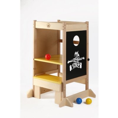 Hračka Učící věž Prema 3v1 přírodní – Zboží Mobilmania