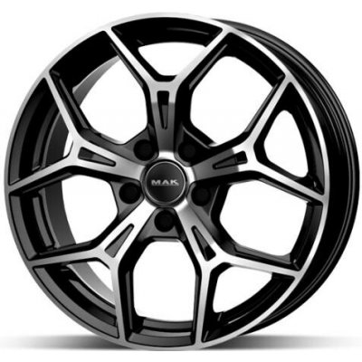 MAK Epica 7x18 5x100 ET39 black | Zboží Auto