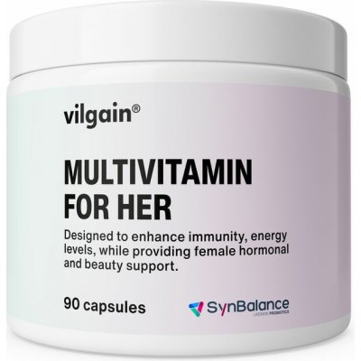 Vilgain Multivitamin pro ženy 90 kapslí – Hledejceny.cz