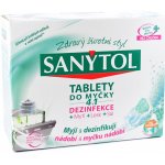 Sanytol 4v1 tablety do myčky nádobí 40 ks – Sleviste.cz