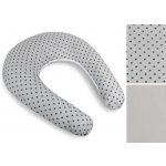 Bellatex Povlak na kojicí polštář na zip Hvězdička šedá – Zboží Dáma