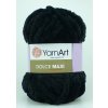 Příze Yarn Art příze Dolce Maxi 742 černá