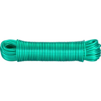 MagicHome Šnúra na prádlo ROPE PVC WiCo, L-30 m/3,0 mm, zelená – Hledejceny.cz