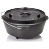 Outdoorový kotlík Petromax Litinový kotlík s nožičkami ft4,5 "Dutch Oven" 3,5 l