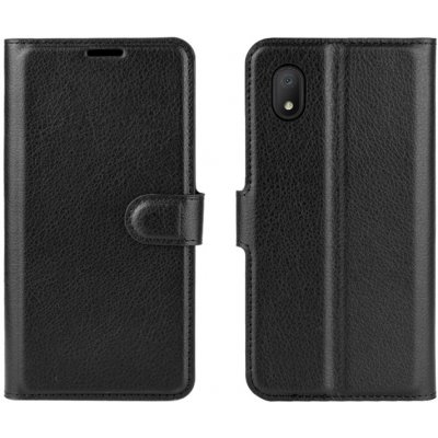 VSECHNONAMOBIL LITCHI Peňaženkový kryt Alcatel 1B 2020 čierny 27216 – Zbozi.Blesk.cz