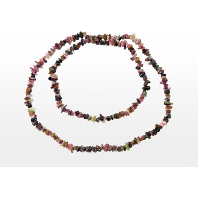 Svět kamenů Turmalín barevný náhrdelník sekaný dlouhý 00141291 – Hledejceny.cz