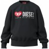 Dětská mikina Diesel Samor Over Sweat-shirt Black