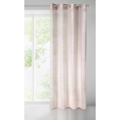 HOTOVÝ ZÁVĚS NAOMI 140X250 CM RŮŽOVÁ – Zboží Dáma