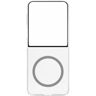Samsung Z Flip7 Průhledný kryt s magnetickým úchytem průhledný GP-FFF766YCATW – Zboží Živě