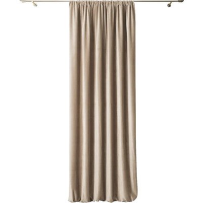 Zatemňovací závěs Mendola Velvet Castellano Uni béžový 210x270 cm – Hledejceny.cz