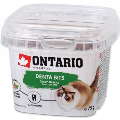 Ontario Snack Cat denta bits 75 g – Zbozi.Blesk.cz