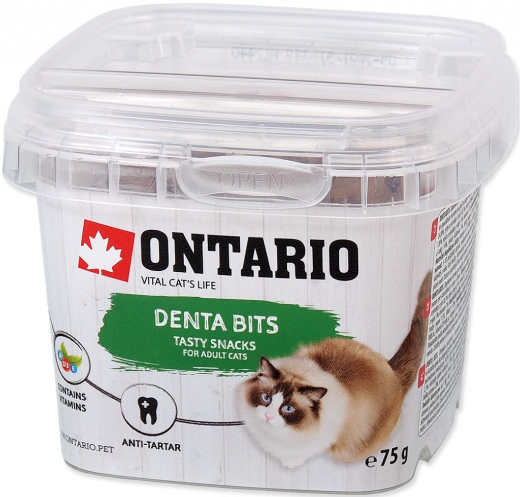 Ontario Snack Cat denta bits 75 g