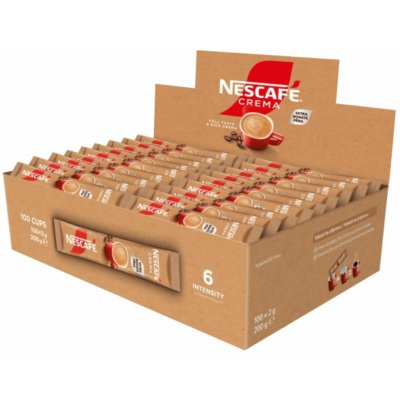 Nescafé Classic Crema Stick instantní porcovaná káva 100 ks – Sleviste.cz