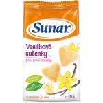 Sunárek Vanilkové sušenky pro první zoubky 175 g – Zboží Dáma