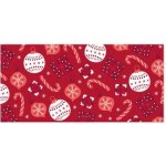 Albi Vánoční obálka na peníze - Červené ozdoby – Zboží Dáma