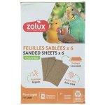 Zolux Pískové podložky 41x25cm 6ks – Zboží Mobilmania