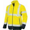 Pracovní oděv Industrial Starter ISSA Výstražná softshellová bunda FLASH 04512 Fluorescenční žlutá 610012