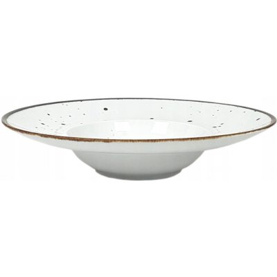 Bogucice Hluboký talíř na polévku Cottage White 28 cm – Zboží Dáma