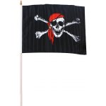 vlajka pirátská 47x30 cm – Hledejceny.cz
