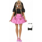 Mattel Barbie Deluxe Style Modelka v černém topu a růžové sukni – Hledejceny.cz