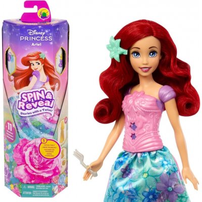Mattel Disney Princess Spin & Reveal Ariel – Zbozi.Blesk.cz