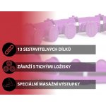 TRINFIT Hula hoop obruč 33,2 cm fialová – Zboží Mobilmania