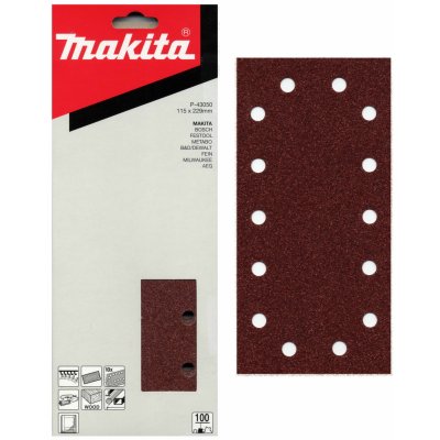 Makita P-43072 brus.p.115x229mm14otK150 10ks 9046 – Hledejceny.cz