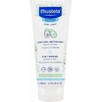 Mustela Bébé 2 in 1 Shower Gel dětský šetrný sprchový gel 2v1 pro děti od narození 200 ml – Zbozi.Blesk.cz