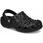 Crocs Classic Geometric Clog K black Černá – Zboží Mobilmania
