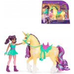 Spin Master Unicorn Academy Ava & jednorožec Leaf měnící barvy – Zboží Dáma