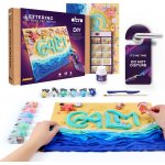 Okto lettering výtvarný set malování hmotou Calm 30 × 40 cm – Hledejceny.cz