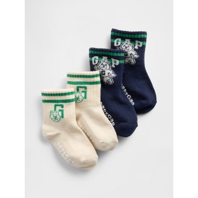 GAP Baby ponožky Brannan Bear 2 páry Vícebarevná – Sleviste.cz