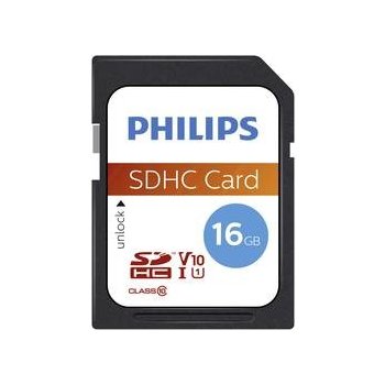 Philips SDHC Class 10 16 GB M16SD45B/00