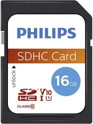 Philips SDHC Class 10 16 GB M16SD45B/00