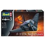 Revell slepovací model FLockheed Martin F-117A Nighthawk Stealth Fighter 1:72 – Zboží Dáma