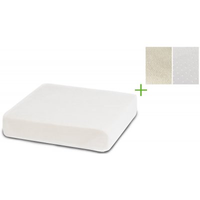 HomeLife Podsedákový polštář ORTHEO 45 x 45 x 10 cm s náhradním povlakem – Zboží Mobilmania