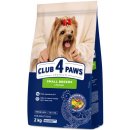 Club4Paws Premium for adult dogs of small breeds 2 kg