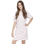 Noční košilka Maia růžová jahůdky – Zboží Mobilmania