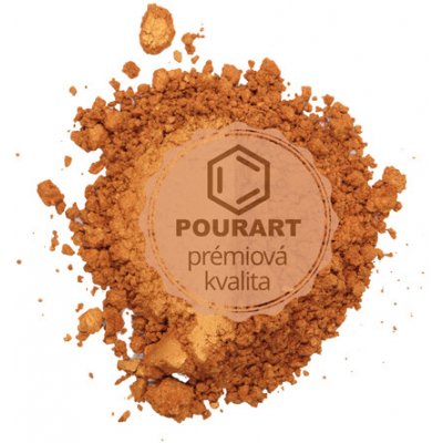 PourArt Metalický prášek DK323 Solid Solid Pomona Gold 10 g – Sleviste.cz