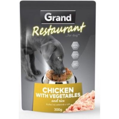 Grand deluxe Restaur. 100% kuřecí zel. 300 g – Hledejceny.cz