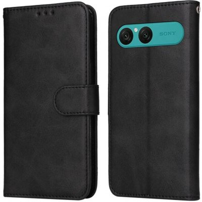 VSECHNONAMOBIL 125968 SMOOTH Peněženkové pouzdro pro Sony Xperia 10 VII černé – Sleviste.cz