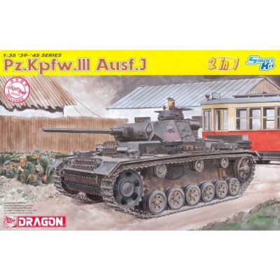 Models Dragon Pz.Kpfw.III Ausf.J 2 IN 1SMART KIT6394 1:35